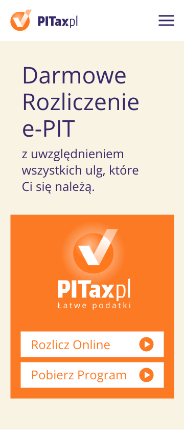 Z PITax.pl zeznanie podatkowe uwzględni wszystkie ulgi 