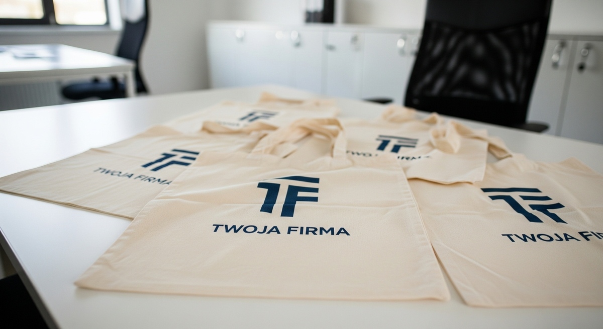 bawełniane torby z nadrukiem - przykład